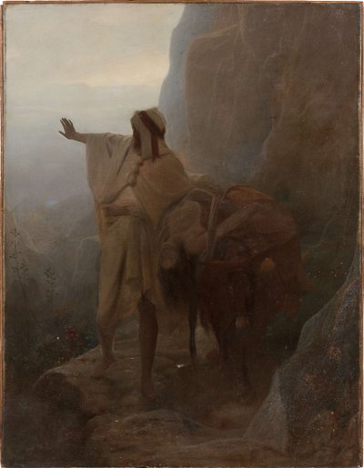 The woman of the Levite Ephraim by Charles Sellier
