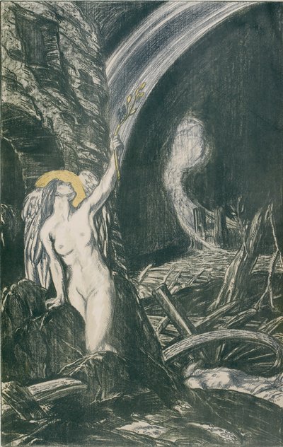 The Re-Birth of the Arts, 1917 by Charles Shannon