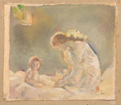 Child Worship by Charles Sims