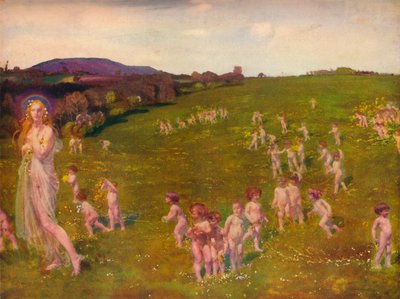 The Coming of Spring, 1913 by Charles Sims