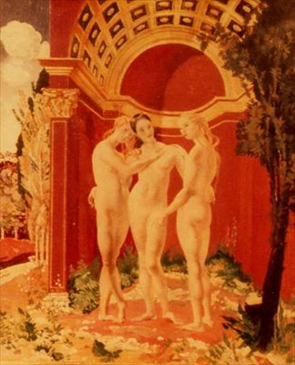 The Three Graces by Charles Sims