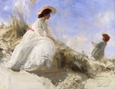 The Kite by Charles Sims