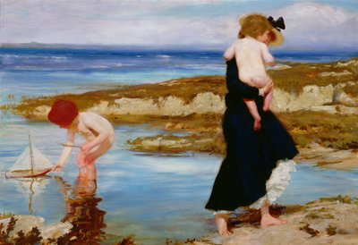 Water Babies by Charles Sims