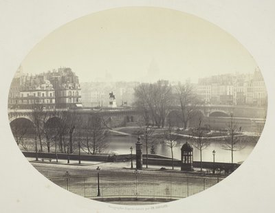 The Pont Neuf in Paris by Charles Soulier