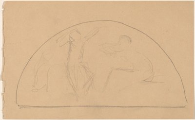 Study for a Lunette by Charles Sprague Pearce