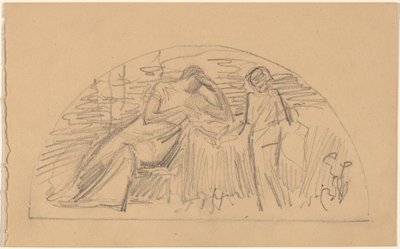Study for a Lunette by Charles Sprague Pearce