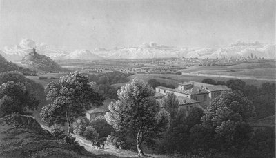 Turin, 1818 by Charles Theodosius Heath