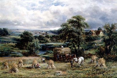 Harvest Time, An English Summer by Charles Thomas Burt
