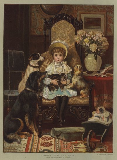 Doddy and Her Pets by Charles Trevor Garland