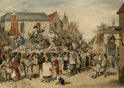 A Fair at Woodstock by Charles Turner