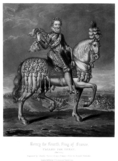 Henry IV, King of France by Charles Turner
