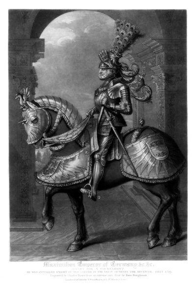 Maximilian I, Holy Roman Emperor by Charles Turner