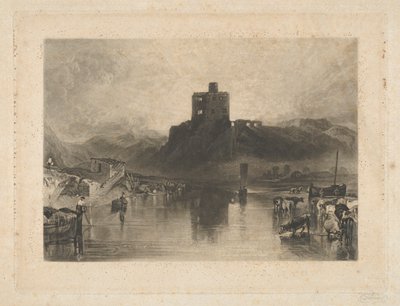 Norham Castle, on the River Tweed by Charles Turner