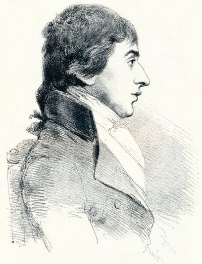 Portrait of JMW Turner by Charles Turner