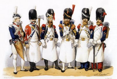 Uniforms of French Army: Infantry Pioneers by Charles Vernier