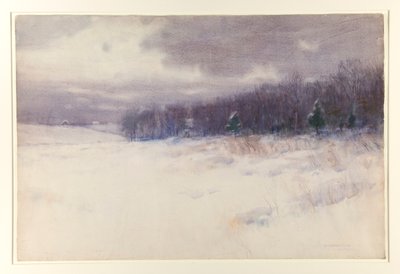 Untitled [Winter Landscape - New Jersey] by Charles Warren Eaton