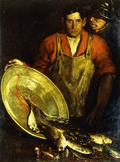Fish Mongers by Charles Webster Hawthorne