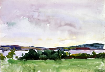 New Hampshire Lake--Raymond by Charles Webster Hawthorne