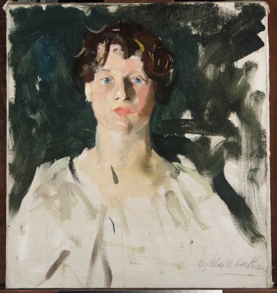 Portrait of a woman by Charles Webster Hawthorne