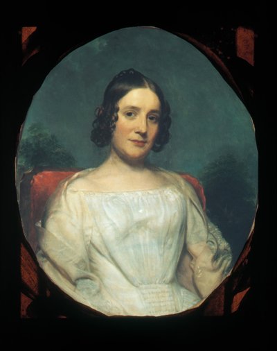 Mrs. Adrian Baucker Holmes, ca. 1850 by Charles Wesley Jarvis