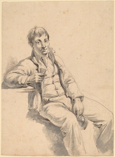The Drinker by Charles Wesley Jarvis