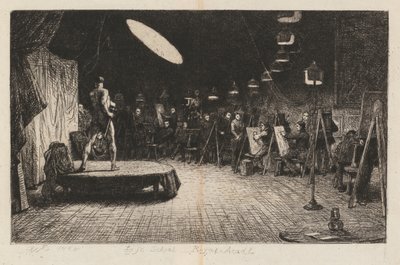 Life School Royal Academy by Charles West Cope