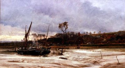 Rainham Quay by Charles William Wyllie