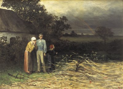 The Lost Harvest by Charles de (1825 70) Groux