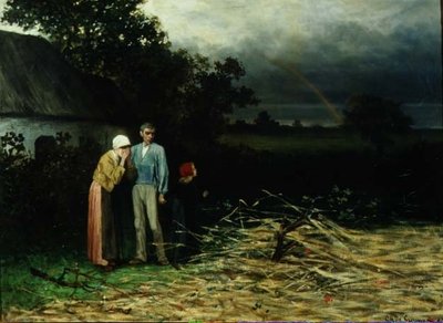The Lost Harvest by Charles de Groux