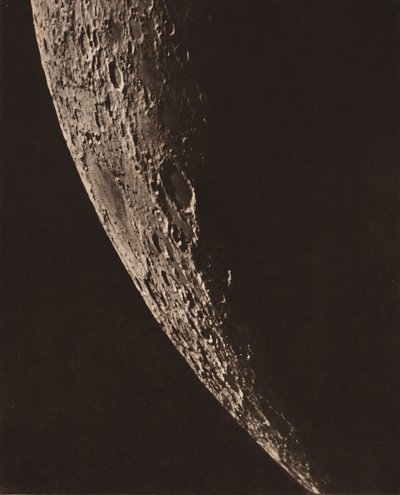 Photographic Map of the Moon by Charles le Morvan