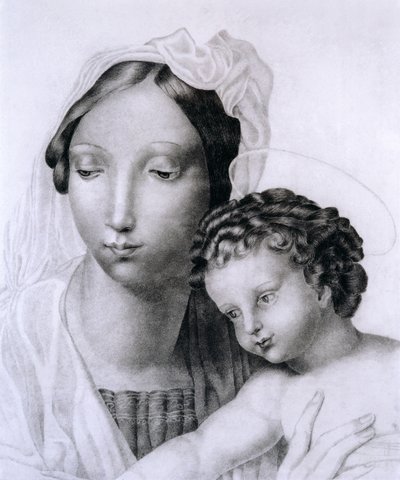 Madonna and Child by Charlotte Bronte
