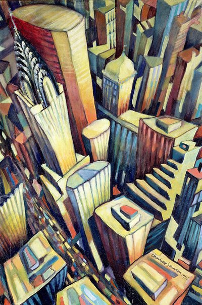 The Chrysler Building by Charlotte Johnson Wahl