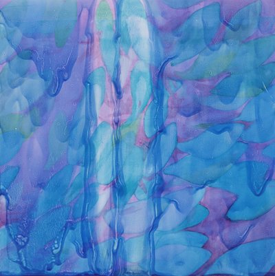 Humpbacks Blue by Charlotte Johnstone