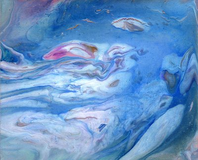 Acrylic Pouring by Charlotte Orr