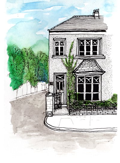 Belmont Road, 2020 by Charlotte Orr