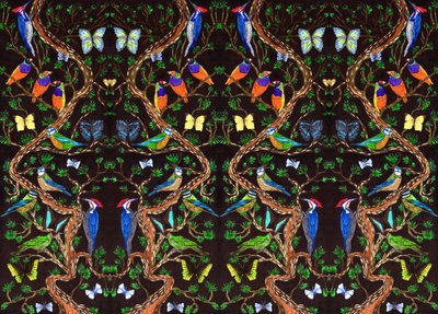 Birds and Butterflies, 2019 by Charlotte Orr