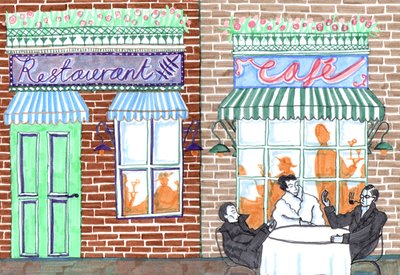 Cafe by Charlotte Orr