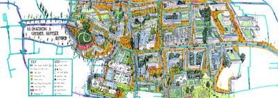 Map of Oxford, 2021 by Charlotte Orr