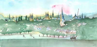 Oxford Spires by Charlotte Orr