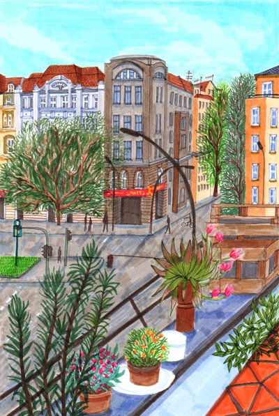 Sonnenallee, Berlin by Charlotte Orr