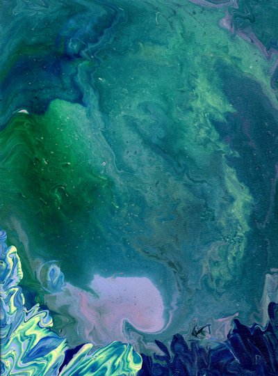 Acrylic Pouring by Charlotte Orr