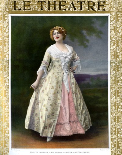 Lucy Vauthrin in the Role in Manon by Cheri Rousseau