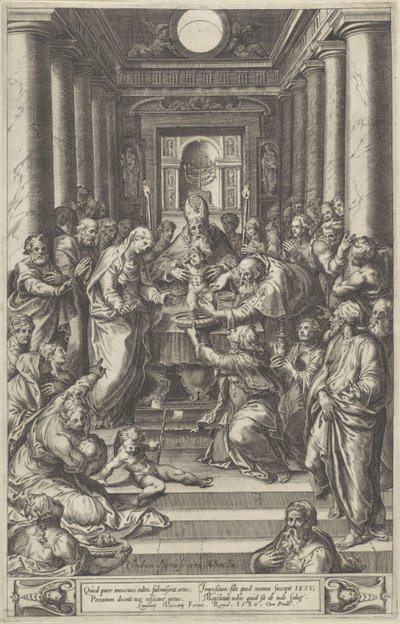 Circumcision of Christ by Cherubino Alberti