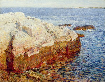 Cliff Rock, Appledore by Childe Frederick Hassam