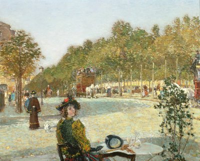 September Sunlight, Paris by Childe Frederick Hassam