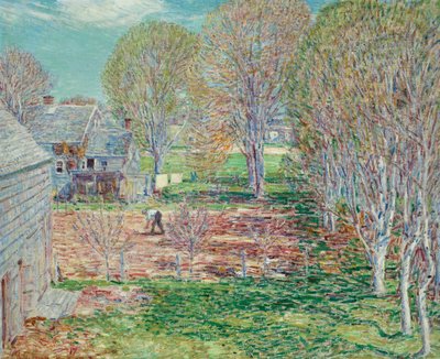 Spring Planting by Childe Frederick Hassam