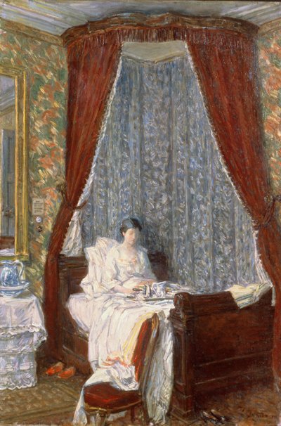 The French Breakfast by Childe Frederick Hassam