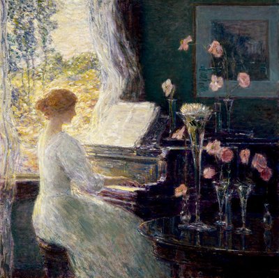 The Sonata by Childe Frederick Hassam
