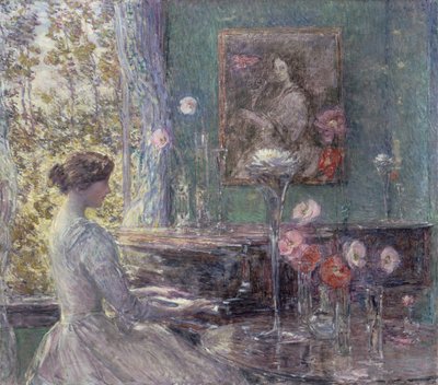 Improvisation by Childe Hassam