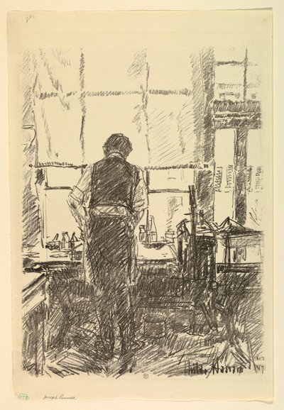 Joseph Pennell by Childe Hassam